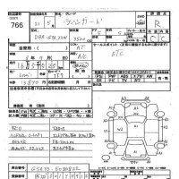 Toyota VANGUARD лот № 766 оценка R  с аукциона в Японии 8