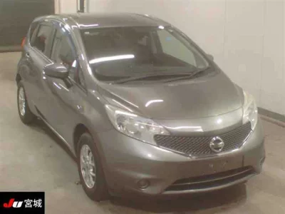 Nissan NOTE  с аукциона в Японии