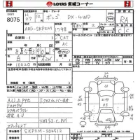 Mazda BONGO VAN лот № 8075 оценка RA  с аукциона в Японии 5