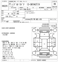 Mazda DEMIO лот № 6225 оценка RB  с аукциона в Японии 5