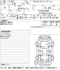 Nissan DAYZ лот № 3007 оценка 4.5  с аукциона в Японии 5