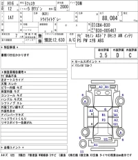 Nissan LAFESTA лот № 8528 оценка 3.5  с аукциона в Японии 5
