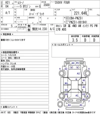 Nissan MURANO лот № 8519 оценка 3.5  с аукциона в Японии 5