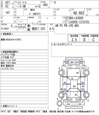 Daihatsu MIRA E S лот № 3059 оценка 3.5  с аукциона в Японии 5