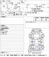 Nissan MOCO лот № 3044 оценка R  с аукциона в Японии 5