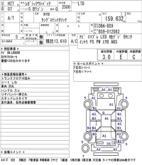 Subaru LEGACY OUTBACK лот № 59 оценка 3  с аукциона в Японии 5