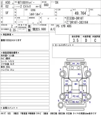Nissan CLIPPER TRUCK лот № 3068 оценка 3.5  с аукциона в Японии 5