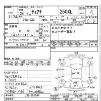 Nissan TEANA лот № 1174 оценка 3  с аукциона в Японии 7