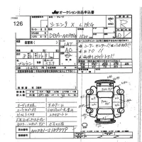 Toyota SIENTA лот № 126 оценка R  с аукциона в Японии 7