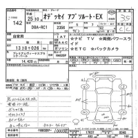 Honda ODYSSEY лот № 142 оценка 3.5  с аукциона в Японии 7