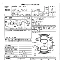 Suzuki WAGON R лот № 1015 оценка 3  с аукциона в Японии 7