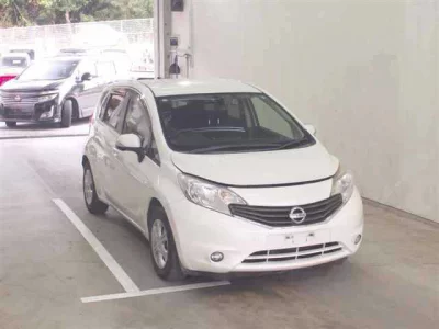 Nissan NOTE  с аукциона в Японии