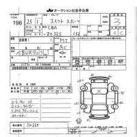 Suzuki SWIFT лот № 196 оценка 3  с аукциона в Японии 7
