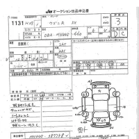 Suzuki WAGON R лот № 1131 оценка 3  с аукциона в Японии 7