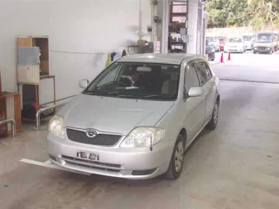 Toyota COROLLA RUNX  с аукциона в Японии