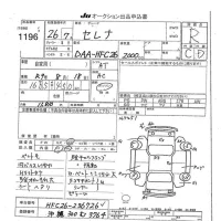 Nissan SERENA лот № 1196 оценка R  с аукциона в Японии 7