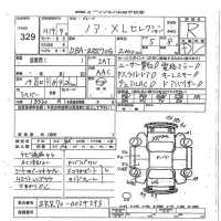 Toyota NOAH лот № 329 оценка R  с аукциона в Японии 7