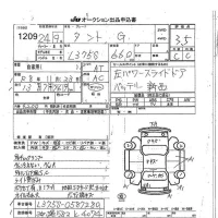 Daihatsu TANTO лот № 1209 оценка 3.5  с аукциона в Японии 7