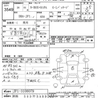 Honda N BOX PLUS лот № 3549 оценка 3.5  с аукциона в Японии 7
