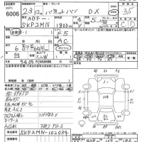 Nissan VANETTE VAN лот № 6006 оценка 3.5  с аукциона в Японии 7