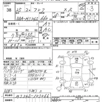 Mazda FLAIR лот № 38 оценка 3  с аукциона в Японии 2