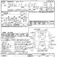 Daihatsu MIRA E S лот № 11 оценка 3  с аукциона в Японии 7