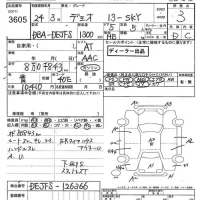 Mazda DEMIO лот № 3605 оценка 3  с аукциона в Японии 7