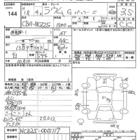 Toyota RAUM лот № 144 оценка 3.5  с аукциона в Японии 7