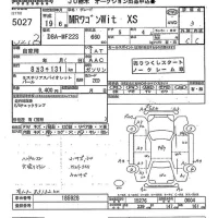 Suzuki MRWAGON лот № 5027 оценка 3  с аукциона в Японии 9