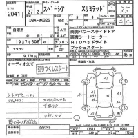 Suzuki SPACIA лот № 2041 оценка 3.5  с аукциона в Японии 9
