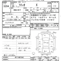 Nissan TIIDA LATIO лот № 3204 оценка 3.5  с аукциона в Японии 9