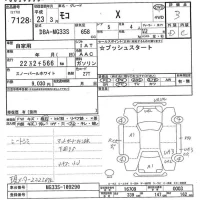 Nissan MOCO лот № 7128 оценка 3  с аукциона в Японии 9