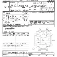 Audi A3 лот № 1011 оценка 3  с аукциона в Японии 7