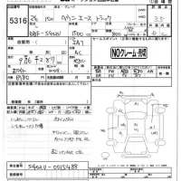 Toyota TOWN ACE TRUCK лот № 5316 оценка 3.5  с аукциона в Японии 4