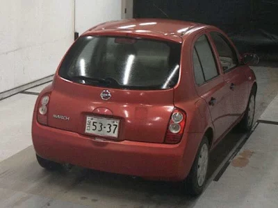 Nissan MARCH  с аукциона в Японии