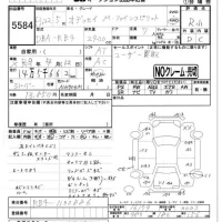 Honda ODYSSEY лот № 5584 оценка R  с аукциона в Японии 4