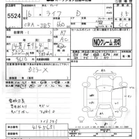 Honda LIFE лот № 5524 оценка 3.5  с аукциона в Японии 4
