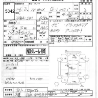 Honda N BOX лот № 5342 оценка 3  с аукциона в Японии 4