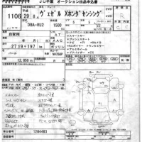 Honda VEZEL лот № 1106 оценка R  с аукциона в Японии 5