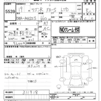 Suzuki WAGON R лот № 5539 оценка R  с аукциона в Японии 4