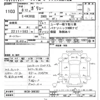 Mitsuoka GALUE лот № 1103 оценка 3  с аукциона в Японии 5