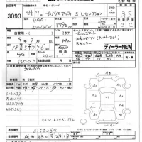 Toyota PRIUS ALPHA лот № 3093 оценка 3.5  с аукциона в Японии 7