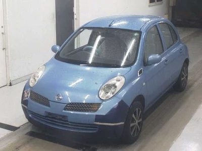 Nissan MARCH  с аукциона в Японии