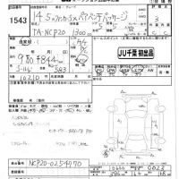 Toyota FUNCARGO лот № 1543 оценка 3  с аукциона в Японии 6