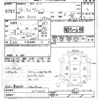 Toyota VITZ лот № 5757 оценка 3  с аукциона в Японии 3