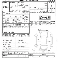Honda ODYSSEY лот № 5653 оценка 3  с аукциона в Японии 4