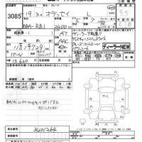 Honda ODYSSEY лот № 3085 оценка 3.5  с аукциона в Японии 7