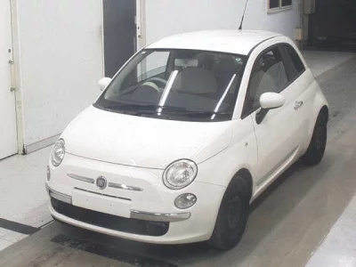 Fiat 500  с аукциона в Японии