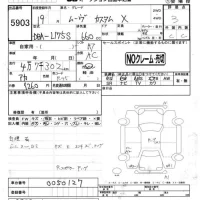 Daihatsu MOVE лот № 5903 оценка 3  с аукциона в Японии 4