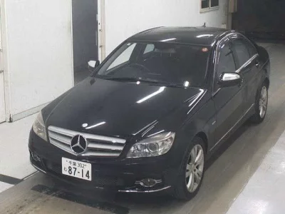 Mercedes-Benz C CLASS  с аукциона в Японии